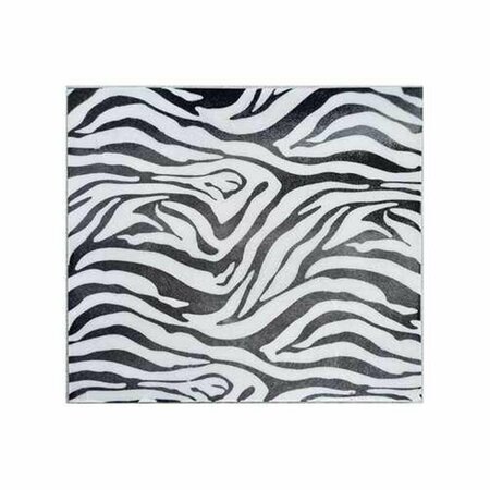 ESCENOGRAFIA Iron Faux Zebra Skin Wall Tile - Large ES3089012